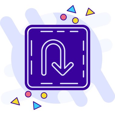 Okun yönünü belirleme simgesi - özet biçimi