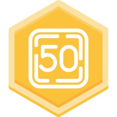 50. yıldönümü rozeti