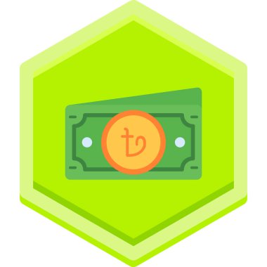 Dolar para simgesi düz stil