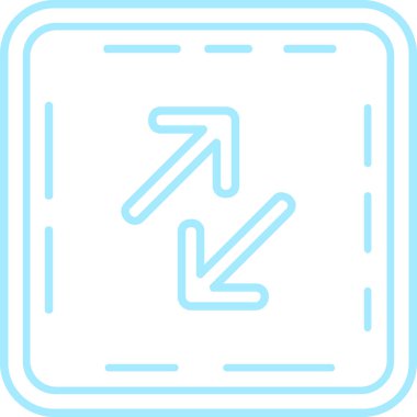 ok simgesi vektör illüstrasyonu