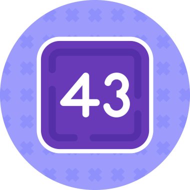 45 derece ikon, izometrik vektör