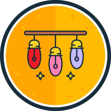 Modern bir simgenin vektör illüstrasyonu