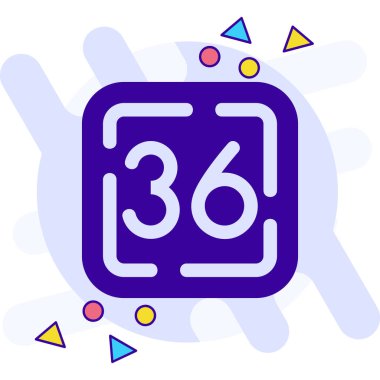 Özet biçiminde altı numaralı simge