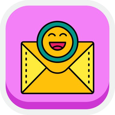 E- posta simgesi vektör illüstrasyonu