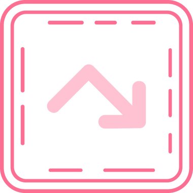 ok simgesi vektör illüstrasyonu