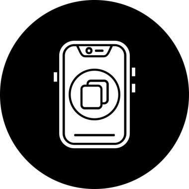 vektör taşınabilir simgesi, basit illüstrasyon