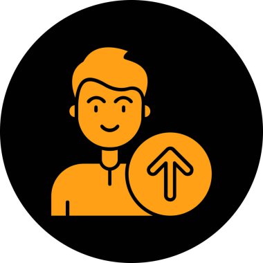 Vektör Avatar Simgesi illüstrasyonu