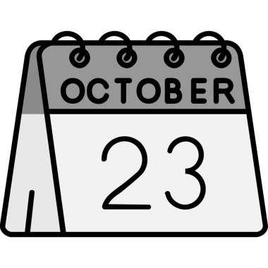 Takvim simgesi. Basit tasarım