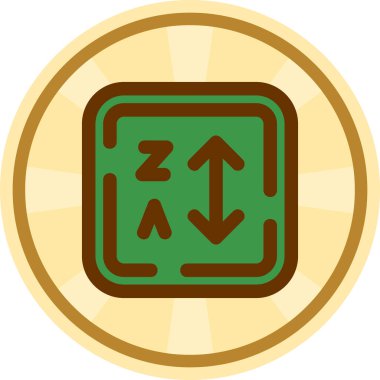 Para için. Web simgesi basit illüstrasyon