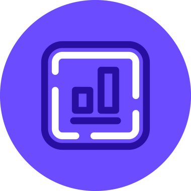 Çizelge. Web simgesi basit illüstrasyon