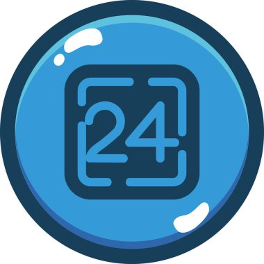 Takvim simgesi, basit biçim tasarımı