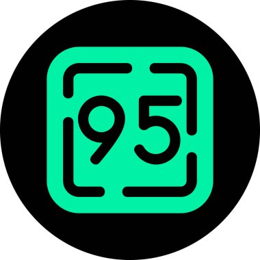 seo modern simgesinin vektör illüstrasyonu