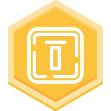 Modern bir simgenin vektör illüstrasyonu