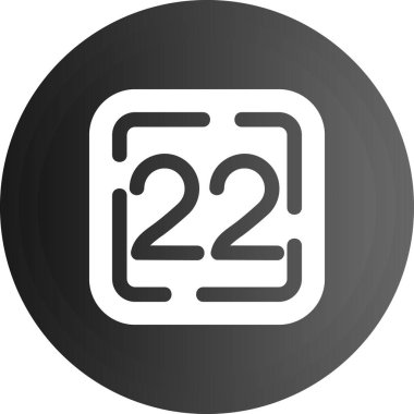 Tek b 2 b simgesinin vektör illüstrasyonu