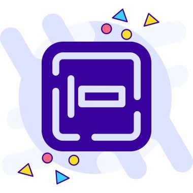 seo modern simgesinin vektör illüstrasyonu