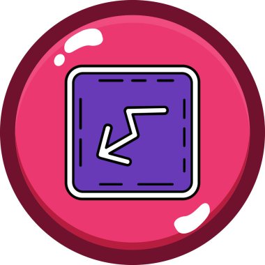 oyun simgesi vektör çizimi