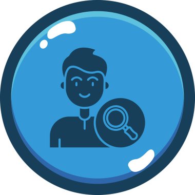 avatar erkek kullanıcı simgesi - özet biçimi