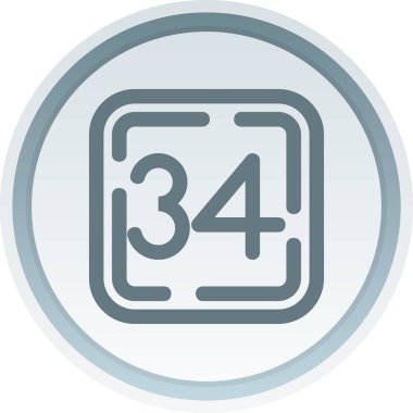 Moda tarzında 24 saat simgesi beyaz gruplandırılmış mavi üzerinde izole