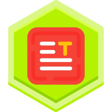 Belge. Web simgesi basit illüstrasyon