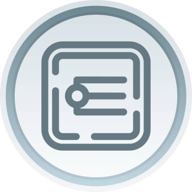 Benzersiz para simgesi vektör illüstrasyonu