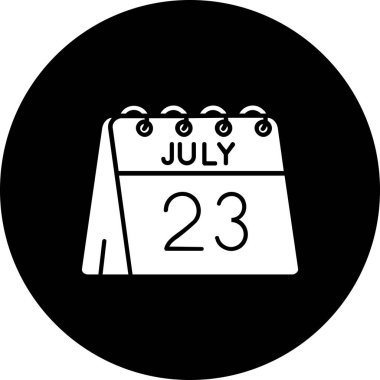 vektör takvim tasarımı simgesi