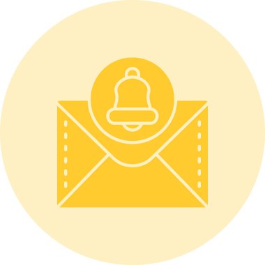 E- posta simgesi vektör illüstrasyonu