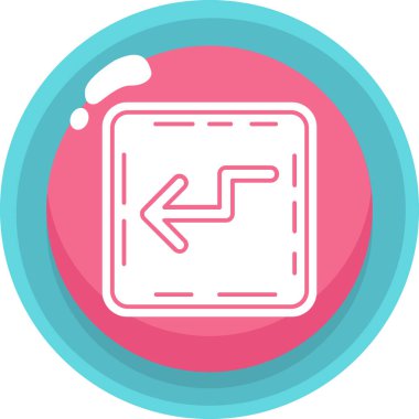 Araba yıkama. Basit illüstrasyon.