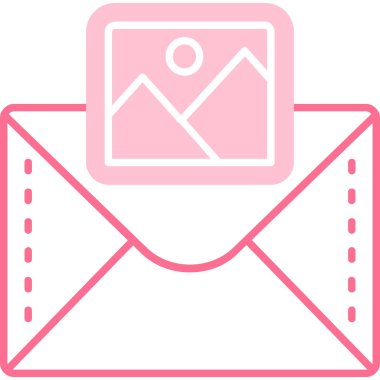 e-posta zarfı simgesi - taslak biçimi