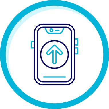 Vektör Mobil simge illüstrasyonu