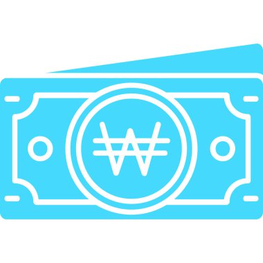 Doları bill simgesi, basit tarzı