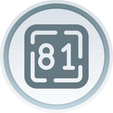 7967 simge vektör illüstrasyonu