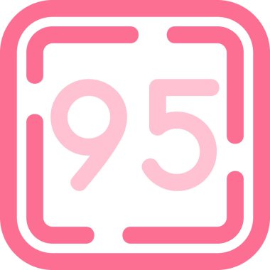 9. Yıldönümünün vektör çizimi