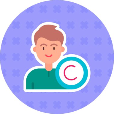 İş adamları. vektör simgesi