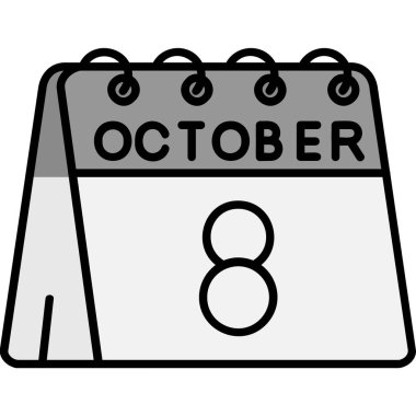 Takvim simgesi, basit tasarım