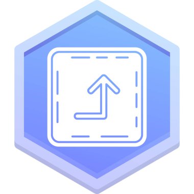 ok simgesi vektör illüstrasyonu