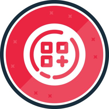 tıbbi çapraz simgesi. vektör çizim