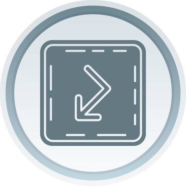 ok simgesinin vektör illüstrasyonu