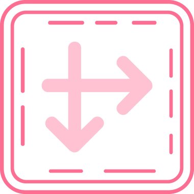 ok simgesinin vektör illüstrasyonu