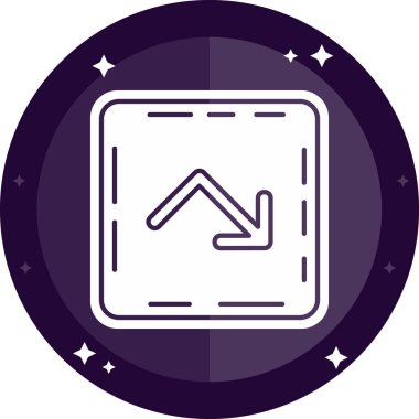 ok simgesinin vektör illüstrasyonu