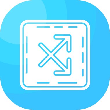 Ukrayna simgesinden oluşan beyaz çizgi bayrağı uzun gölge arkaplanı ile izole edilmiş. Ukrayna bayrağı. vektör.