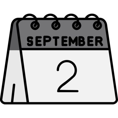 Takvim 2 Eylül simgesi