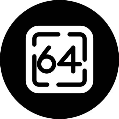 56 modern simgenin vektör illüstrasyonu