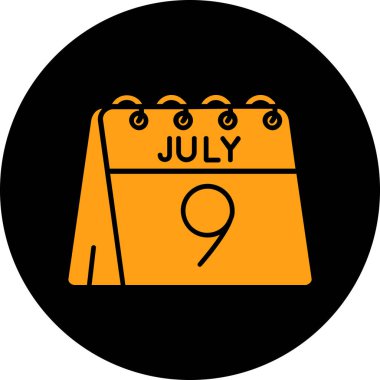 vektör Takvimi Simgesi illüstrasyonu