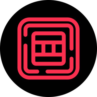 vektör Çin feneri ico