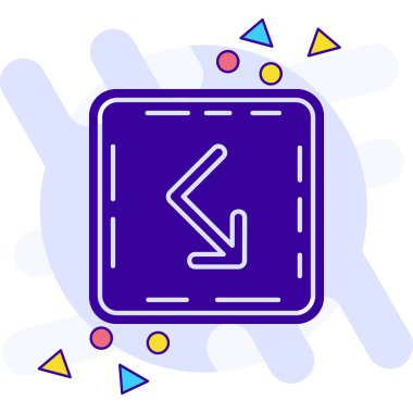 İmleç simgesinin vektör illüstrasyonu