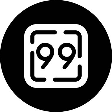 seo modern simgesinin vektör illüstrasyonu