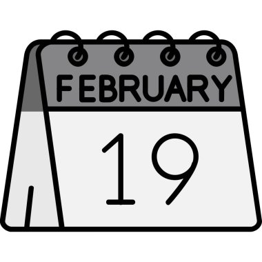 Takvim simge tasarlamak vektör