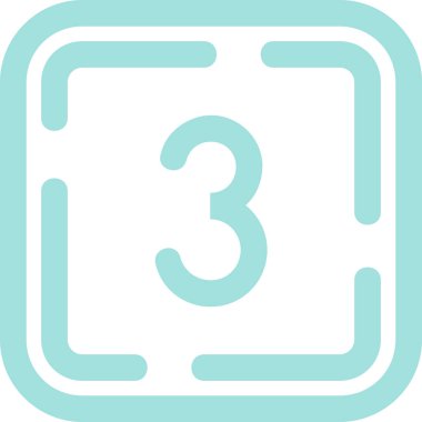 4 numaralı simge işareti tasarımı