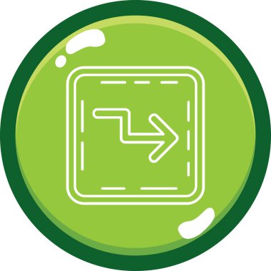 Ok. Web simgesi basit tasarım