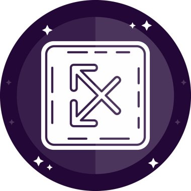 Navigasyon simgesi. Basit resimleme